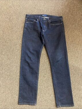 GAP Men's Dark Indigo Straight Jeans